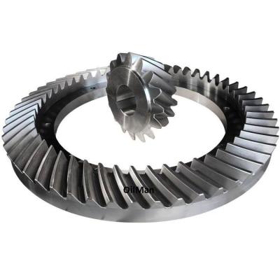 China HB240-300 Drilling Rig Accessories , Rotary Table Spiral Bevel Gear for sale