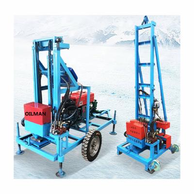 China Portable Electric Drilling Rig Machine For 400mm Deep Water Well for sale