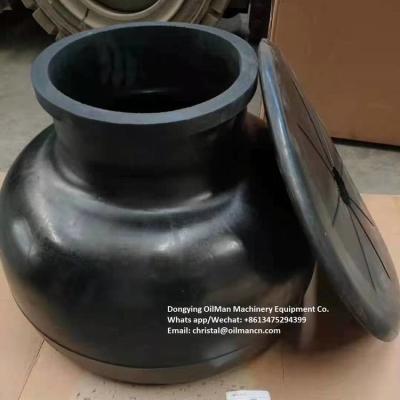China API Mud Pump Spare Parts Rubber Pulsation Dampener Bladder High Pressure for sale