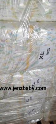 China 2021 A grade breathablity surface  bsap paper aby diaper in china for sale