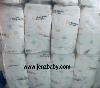 China 2021  A grade hot sale sap paper  baby diaper in china for sale