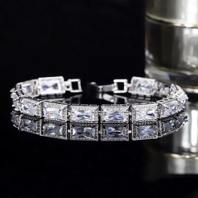 Китай Women's Zircon rhinestone Bracelet high quality classic geometric nail design can open fashion accessories продается