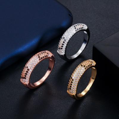 Китай Peopard Print CZ Wedding Rings for Women Silver Color Ring Lady's Ring Party Fashion Luxury Leopard Print Ring Jewelry продается