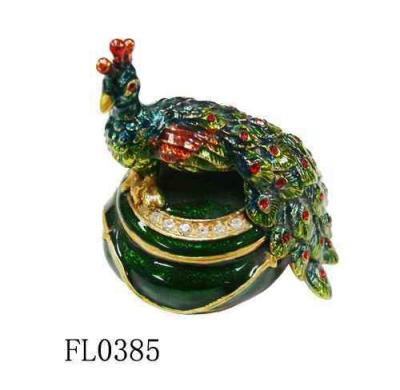 Китай Новая коробка PeacockJewelry способа коробки ювелирных изделий птицы продается