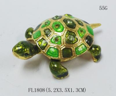 China Mini Sea Turtle Trinket Box Decorative Storage Box for Jewelries mini Turtle trinket jewelry box for sale