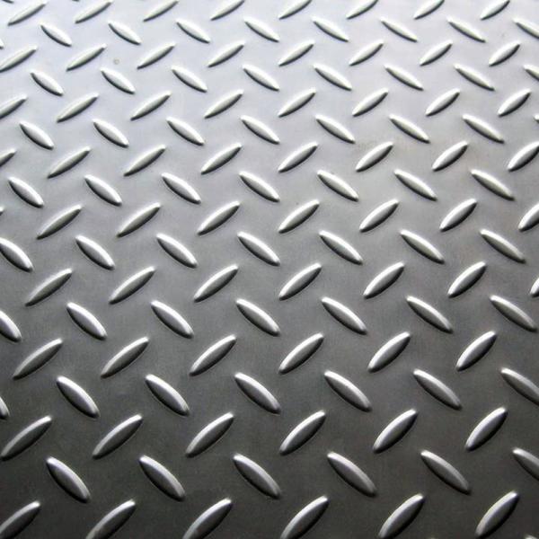Quality 304 Stainless Steel Sheet Plates Floor Diamond 0.125" To 0.5" for sale