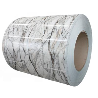 China CGCC Marble Design Color Coated Galvanized Steel Coil for sale