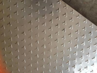 China 1mm 4x4 DIN 1.4845 Stainless Steel Diamond Plate Sheets 310S 309S 431 Embossed for sale