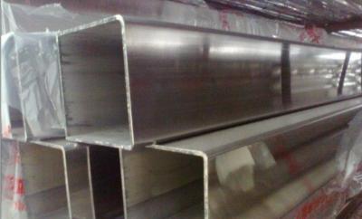 China Tubería cuadrada de acero inoxidable ASTM A554 del SUS 304 del ODM del OEM para la decoración del hotel en venta