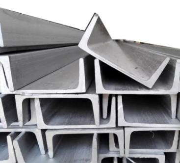 China Q235 5m Slotted Stainless Steel C Channel Metal Building 400*110mm for sale