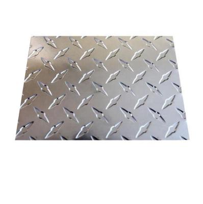 China 201 304 316 321 Ss Stainless Steel Checkered Plate aisi 304 stainless steel sheet price per kg for sale