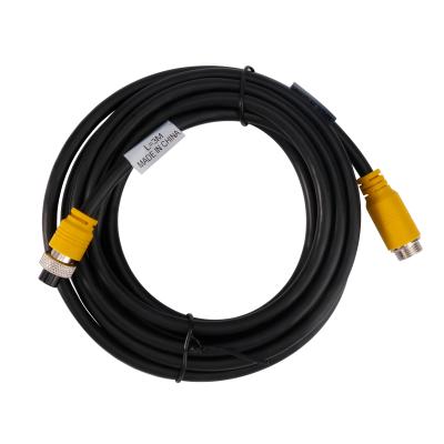 China L4M Audio Video Extension Cable , Car Audio Iso Connector Wiring Harness for sale