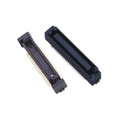 China Höhe 5,0 mm 50-poliger Board-to-Board-Steckverbinder Schwarzer 8p bis 100p kundenspezifischer Steckverbinder zu verkaufen
