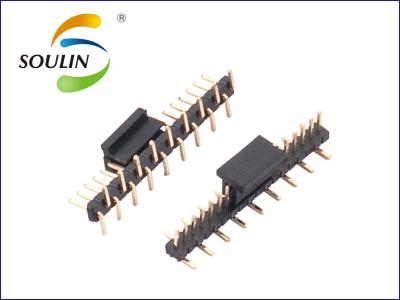 China Enige Rij Pin Header Connectors 1mm Hoogte Te koop