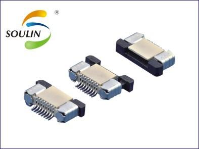 Китай Тангаж кабельного соединителя 1.0mm SMT ZIF FPC продается
