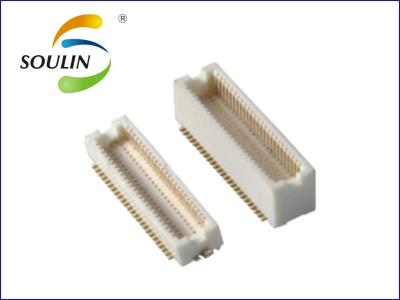 China Conector personalizado 0.5mm Pin Connector masculino do encabeçamento do PWB de PA9T à venda