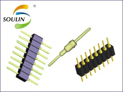 Chine Lancement droit de Pin Header Connector 1.778mm de rond à vendre