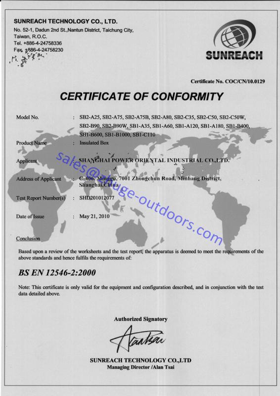 CE Certificate - Shanghai Power Oriental Industrial Co.,Ltd.