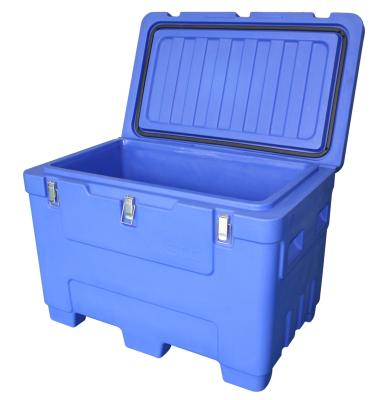 China 250Litre Heavy Duty Forkliftable Blue Dry Ice Storage Container for sale