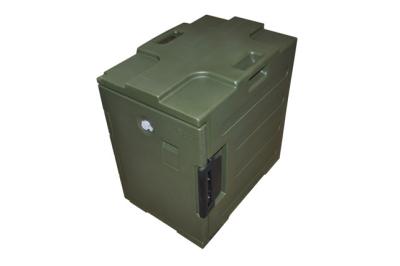 China Durable Green 86Litre Front Loading Insulated Food Pan Carrier | Food Container for sale