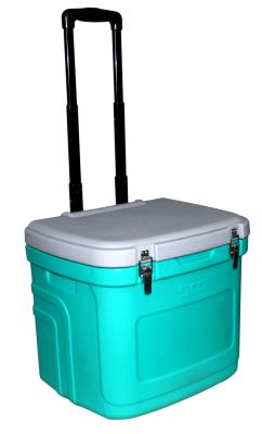 China 24Litre Premium Plastic Marine Roller Coolers Rolling Camping for sale