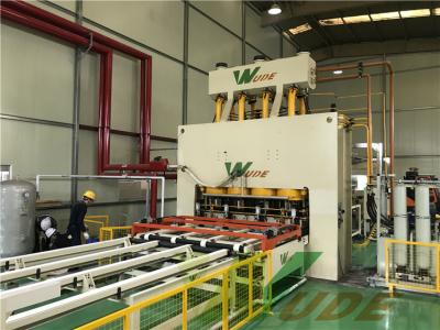 China Industrial MDF PB Short Cycle Lamination Line , Short Cycle Press Machine for sale