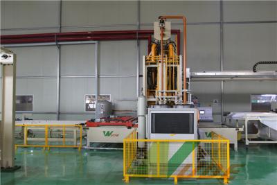 China Single Layer Short Cycle Lamination Line Hot Press For Floor Production CE Approved for sale
