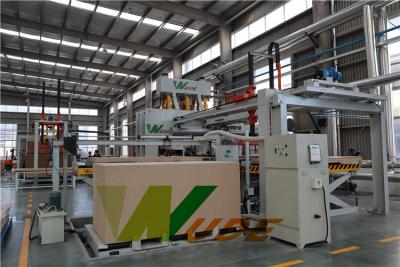 China Melamine Laminating Line Hot Press Machine With Automatic Loading And Loading for sale