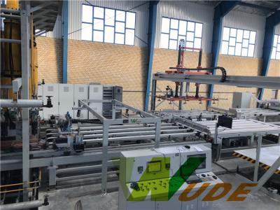 China High Pressure Double Sided Synchronous Laminating Line Servo Motor Driving for sale