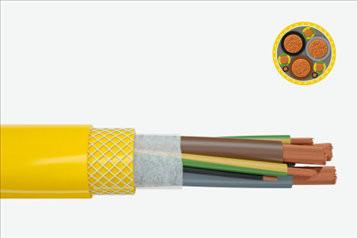 Китай Тип SHD-GC 5KV CPE кабель для добычи резины 90°C CSA & MSHA одобрен продается