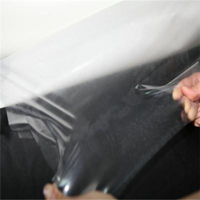 China Transparent Elastic TPU Hot Melt Adhesive Film 150 Micron 100m/ Roll for sale