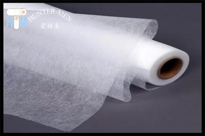 China Web de ligamento fundível adesiva do Omentum 25gsm do derretimento quente lavável de Copolyester à venda