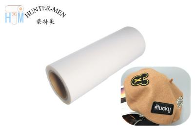 中国 80mic厚さの熱伝達の刺繍パッチのアップリケのための熱い溶解の接着剤フィルム鉄 販売のため