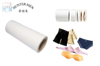 China Fita adesiva do derretimento quente elástico do poliuretano para o roupa interior 10mic-300mic à venda