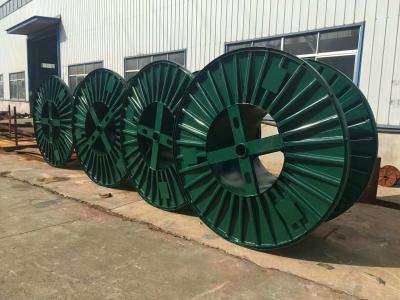 China Reel Corrugated Bobbin For Stranding Machine/Steel Bobbins/fiber optic cables for sale