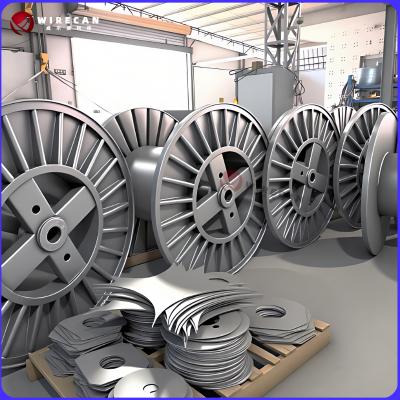 Китай Кольцевая колонка из гофрированной стали для намотки проволоки и кабеля продается