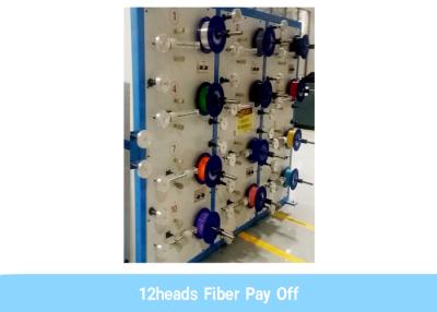 China 300m / Min Optic Fiber Buffering Line para PBT que cubre el cable central del tubo en venta