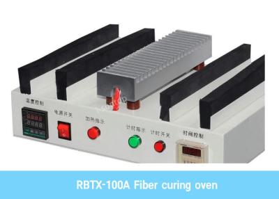 China Horizontal 1100w Fiber Optic Curing Oven Fiber Patch Cord Making Machine for sale