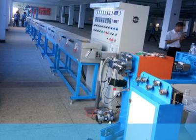 China línea de fabricación de la protuberancia de cable del silicón de la máquina del alambre de 15kw 90kg/H en venta