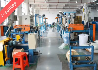 China línea de fabricación de la protuberancia de cable del silicón de la máquina del alambre de 15kw 90kg/H en venta