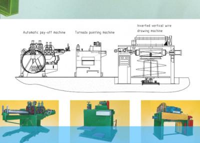 China Máquina de desenho do fio de cobre do GV, máquina de desenho vertical do fio 130kw à venda