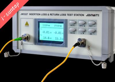 China Color Screen 1550nm Return Loss Tester , IL&RL  Insertion Loss Tester for sale