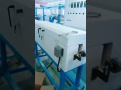 Línea de calefacción de la protuberancia del alambre de la goma de silicona da alta temperatura de 380V 2.2kw