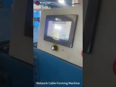 Máquina para formar cables de red