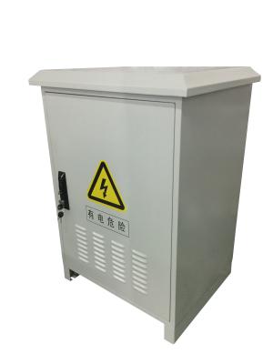 China Steel Outdoor IP55 Power Enclosure 640 X 525 X 800 Mm , Outdoor Telecom Equipment Cabinets for sale