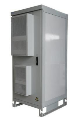 China User Space 40U IP55 Enclosure Box , Metal Frame Outdoor 19 Inch Rack Cabinet for sale