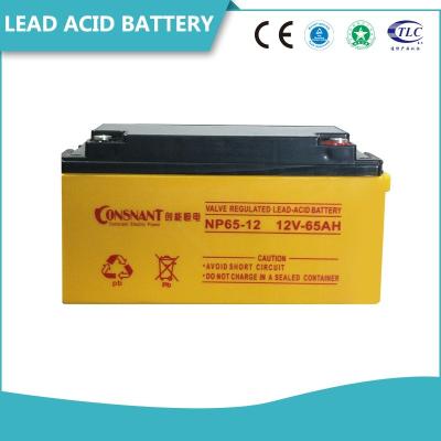 China Customized UPS Accessories 6V & 12V Valve Regulated Lead Acid Battery Non - Spillable for sale