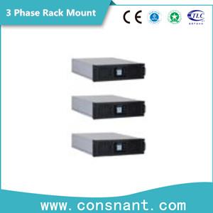 China Exposição do LCD sistema de energia ininterrupto UPS da montagem em rack de 3 fases 10-40KVA com fator de poder 0,9 à venda