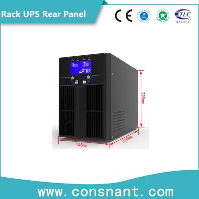 China CNS 1-3K 240VAC 3KVA Ups With Lithium Battery ISO9001 for sale
