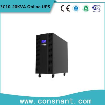 China 10 - Sistema de energia de UPS da automatização 20KVA, nível em linha dobro de UPS IP20 da fase monofásica da conversão à venda